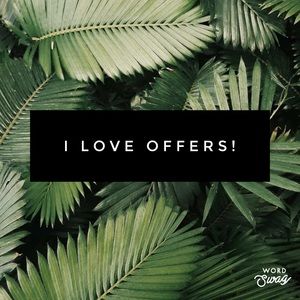 Open to reasonable offers!